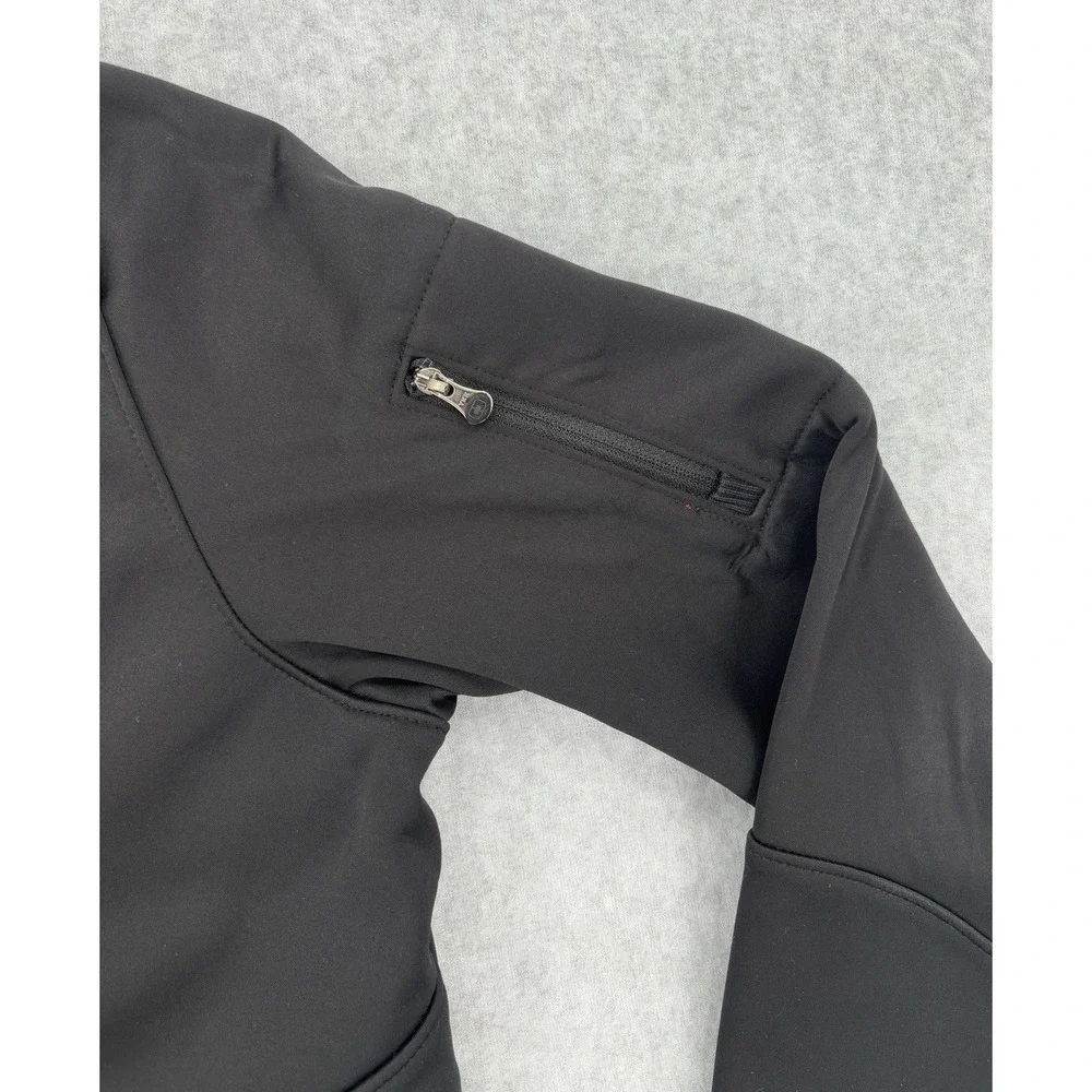 Land‎ Rover Ogio Soft Shell Jacket Black Full Zip Logo Men's Small